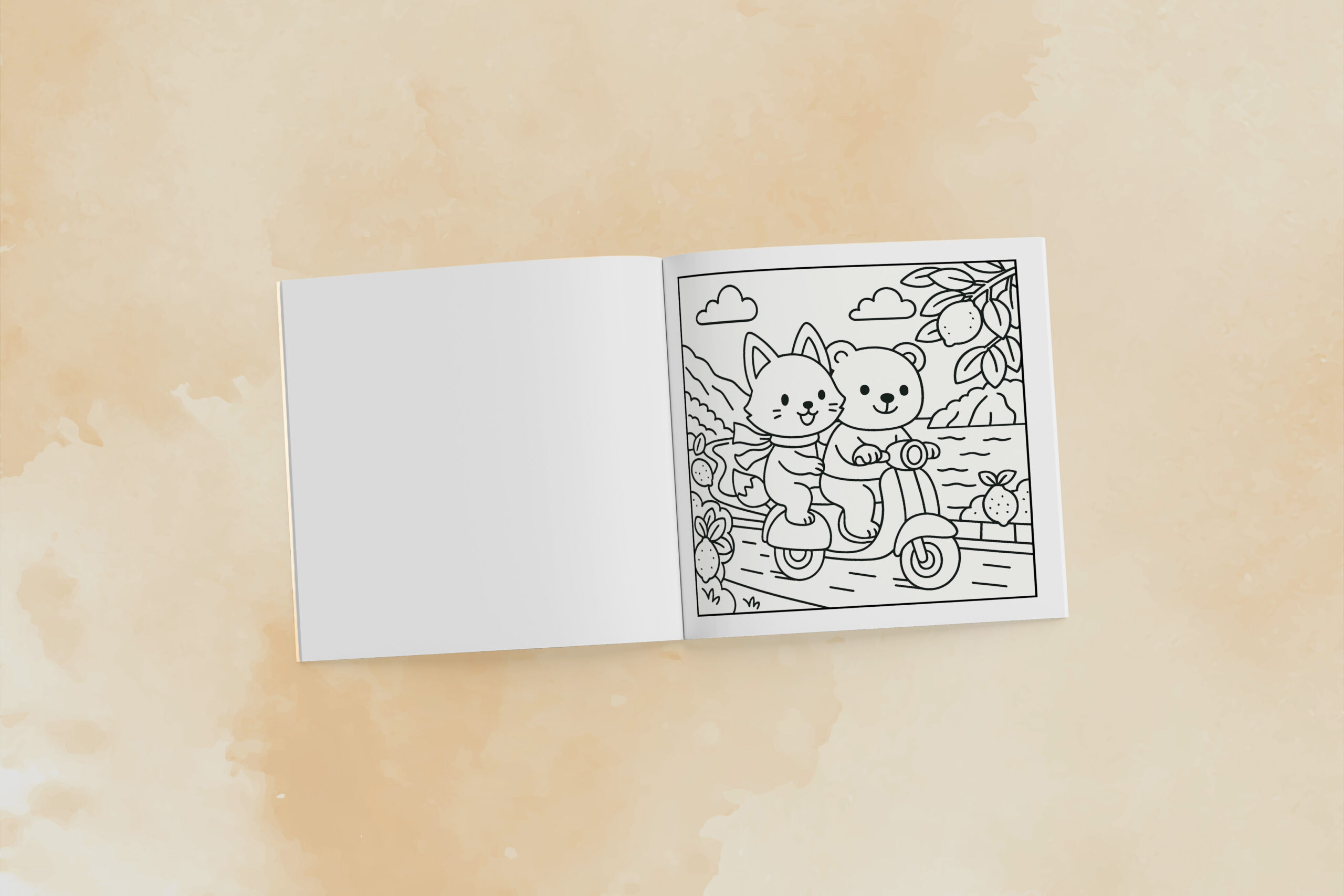 Summer friends színezőfüzet - Image 2